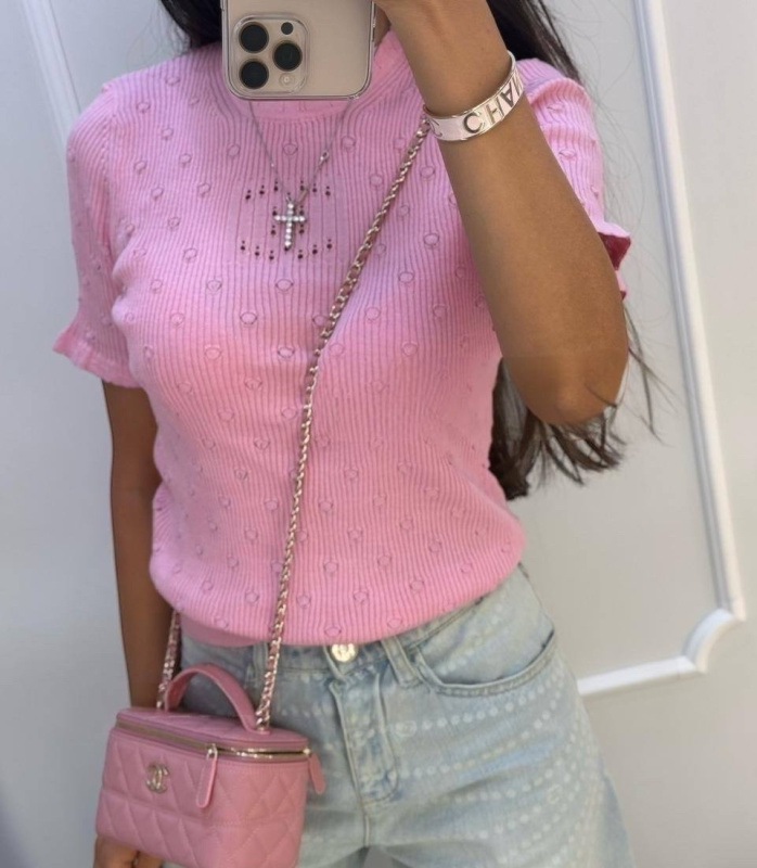 ФУТБОЛКА CHANEL фото