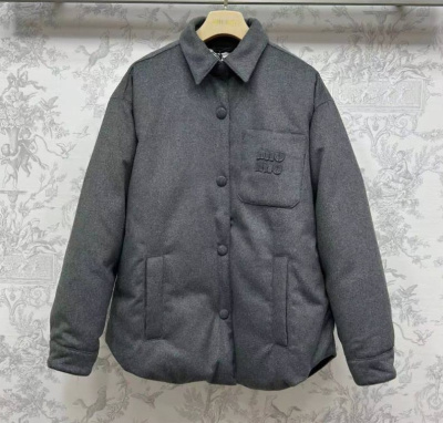 РУБАШКА УТЕПЛЕННАЯ MIU MIU фото