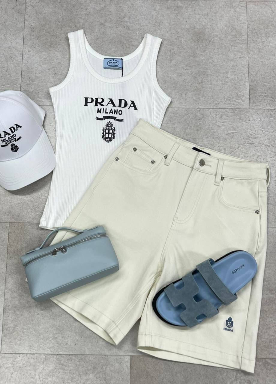ШОРТЫ PRADA детальное фото