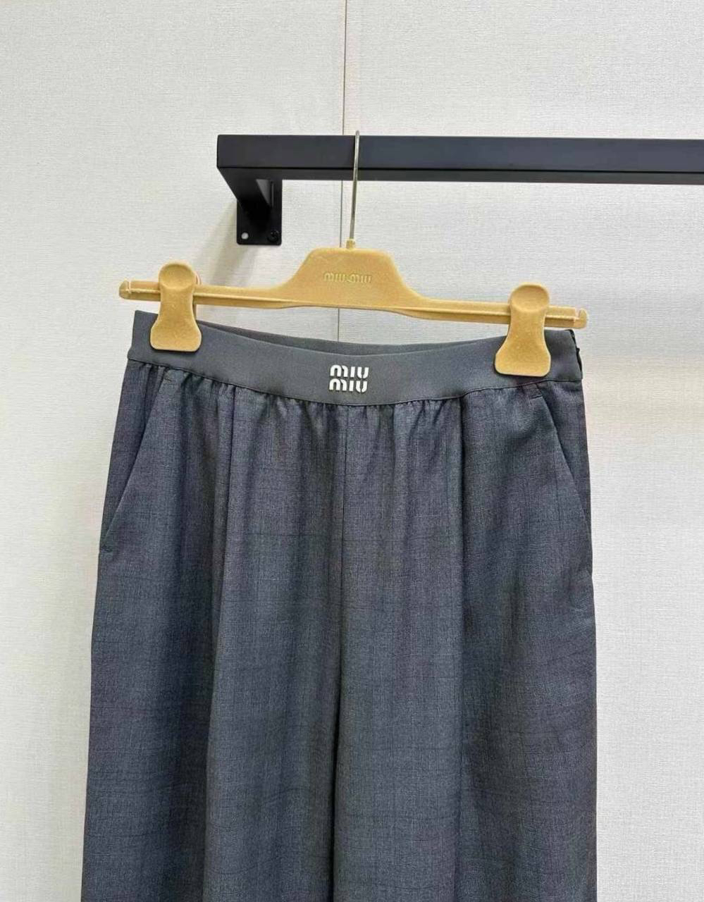 БРЮКИ MIU MIU детальное фото