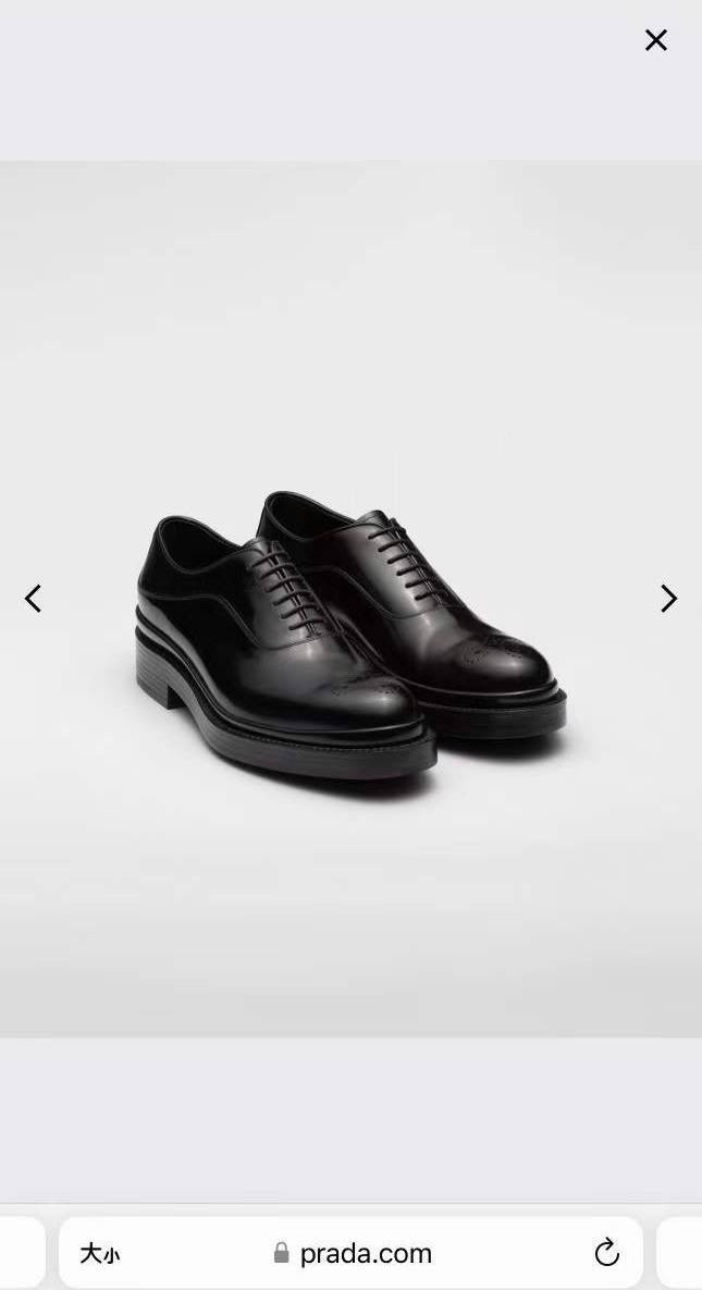 МУЖСКИЕ ТУФЛИ PRADA детальное фото