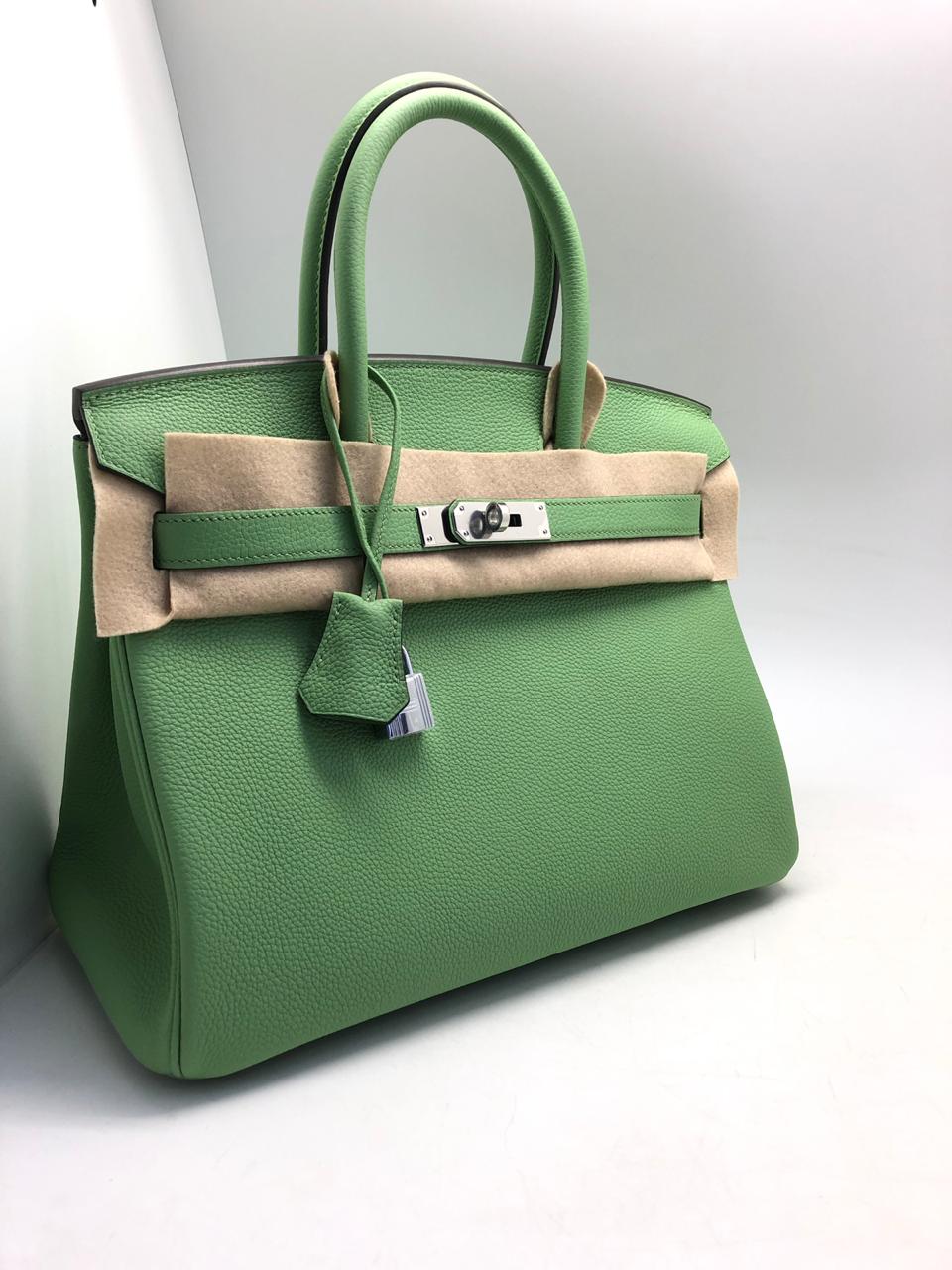 СУМКА HERMES BIRKIN 30 Ручная работа детальное фото