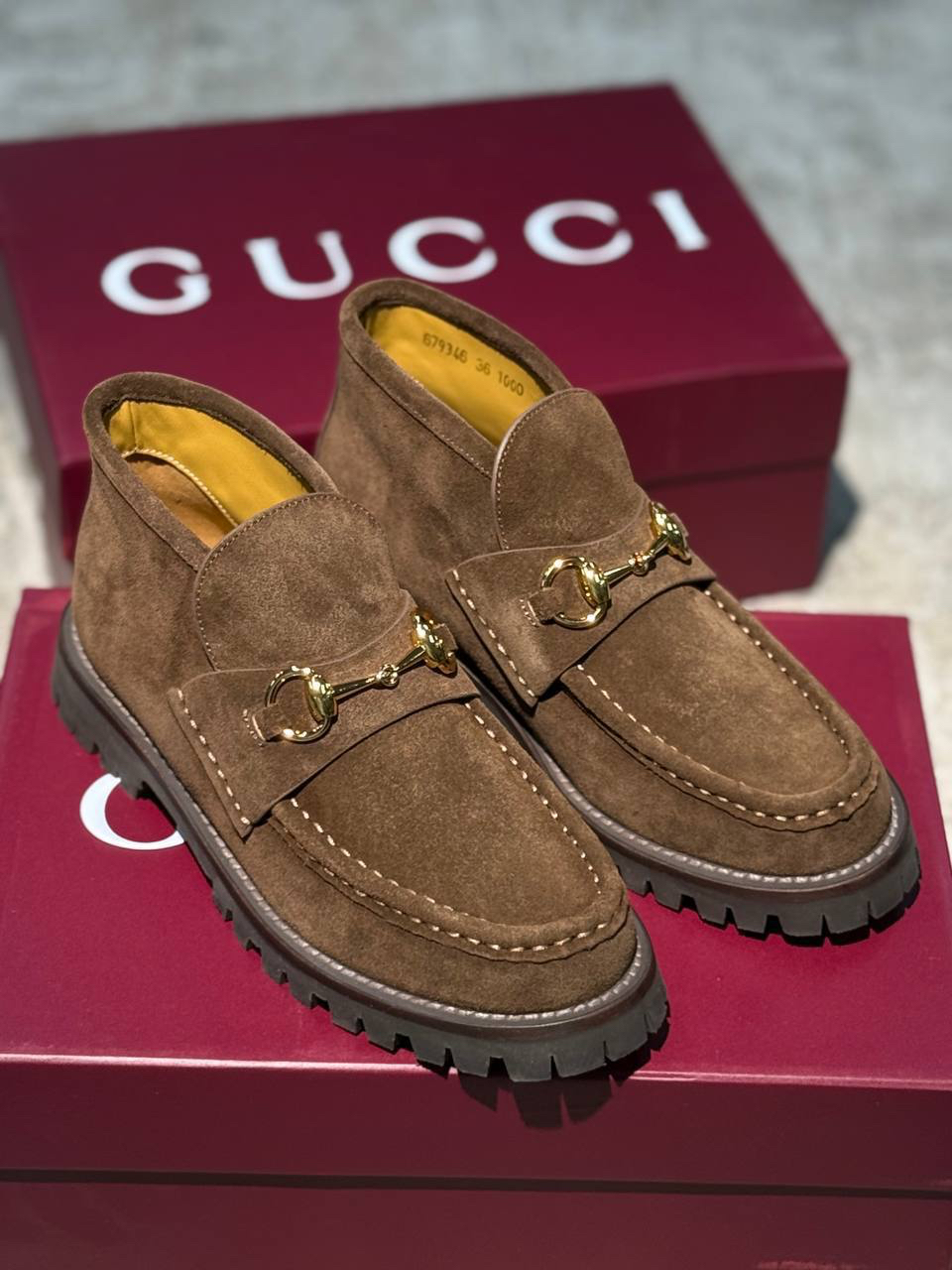 БОТИНКИ GUCCI детальное фото