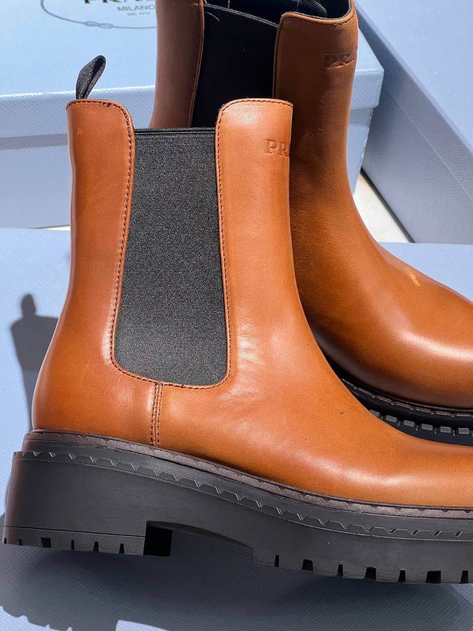 БОТИНКИ PRADA детальное фото