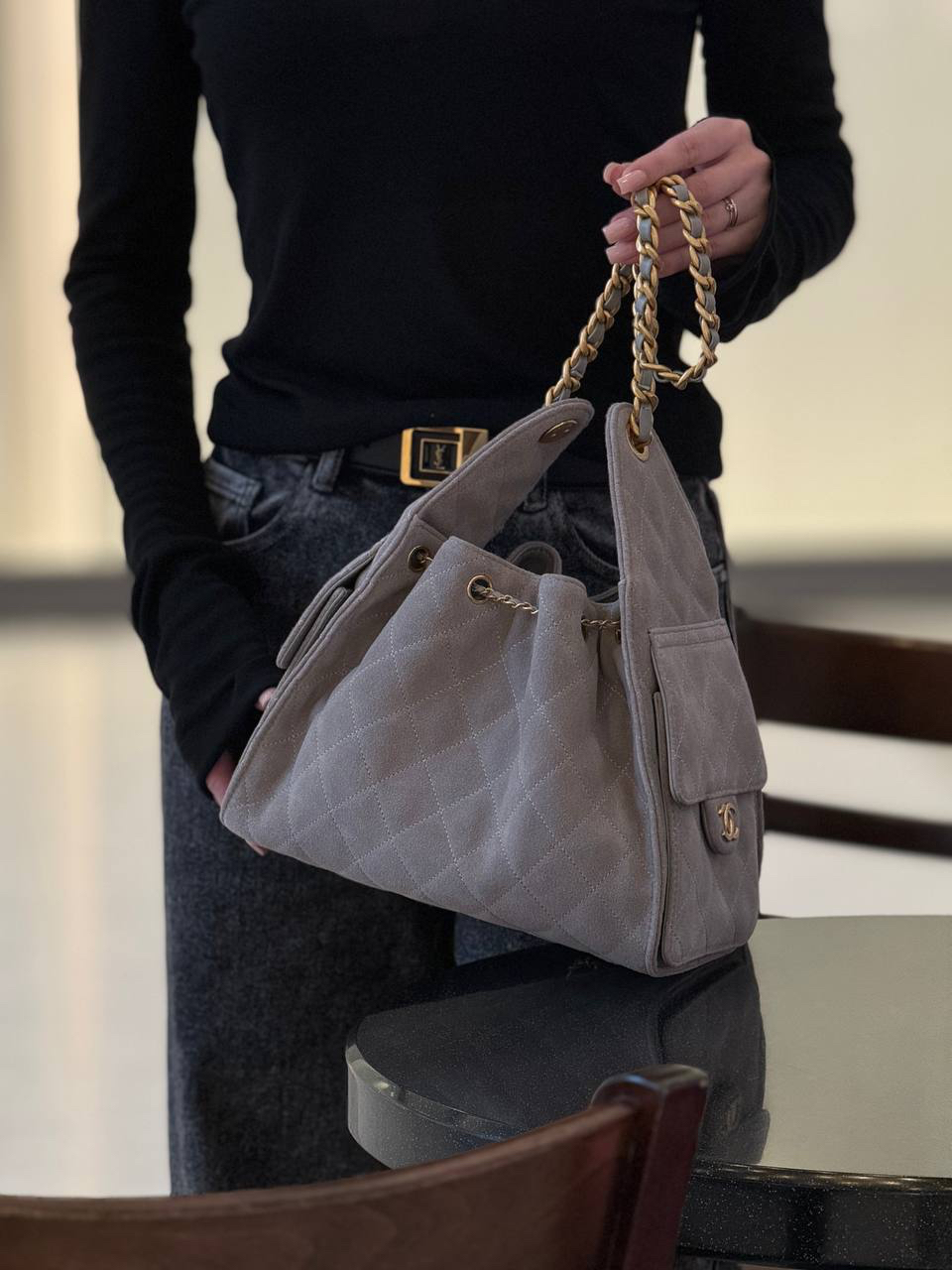 СУМКА CHANEL HOBO детальное фото