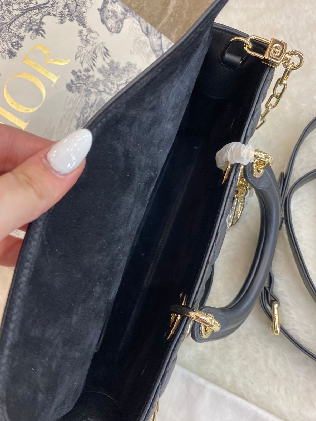 СУМКА CHRISTIAN DIOR LADY детальное фото