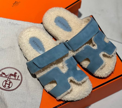 ШЛЕПКИ HERMES фото