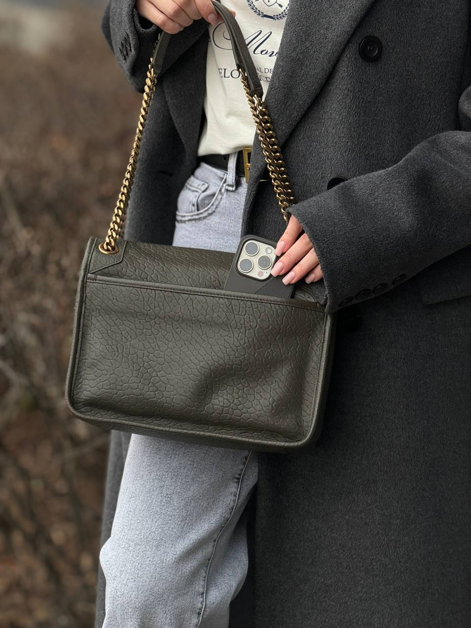 СУМКА SAINT LAURENT детальное фото