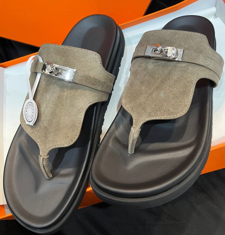 ШЛЕПКИ HERMES фото