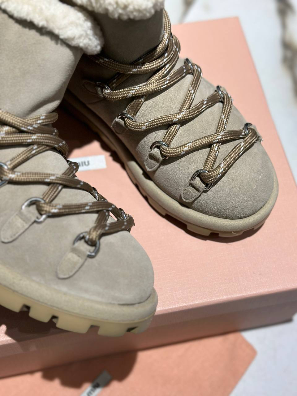 БОТИНКИ MIU MIU детальное фото