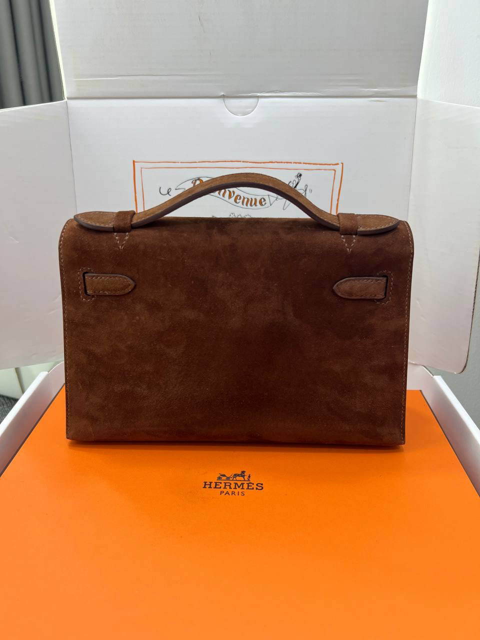 СУМКА HERMES KELLY POCHETTE детальное фото