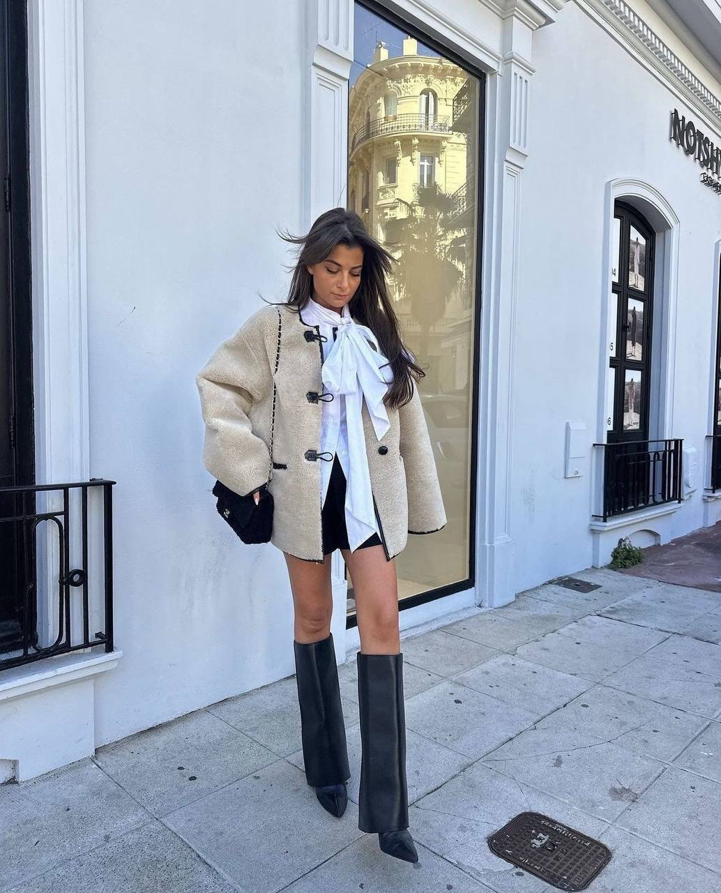 ДУБЛЕНКА TOTEME детальное фото