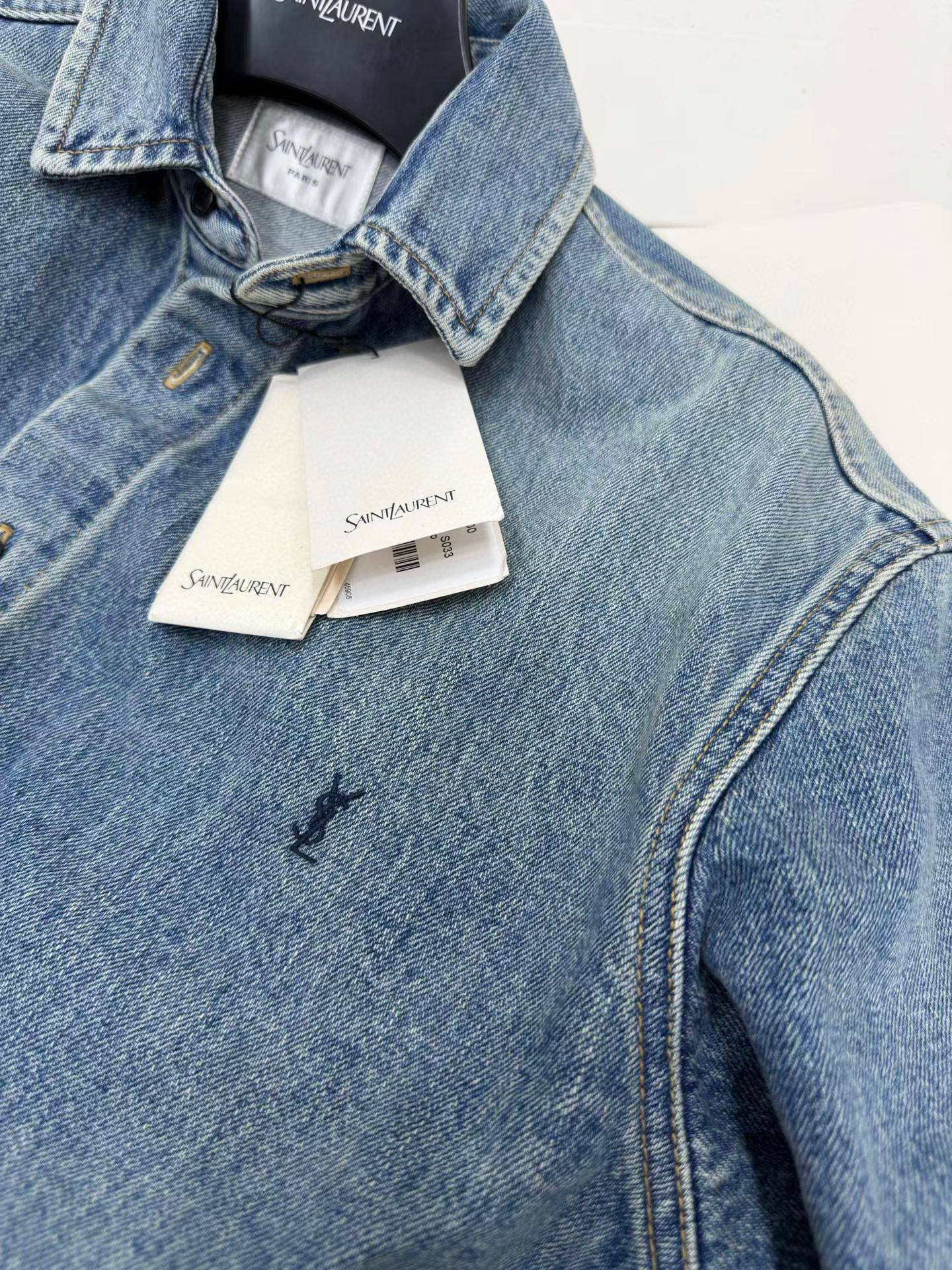 РУБАШКА SAINT LAURENT детальное фото