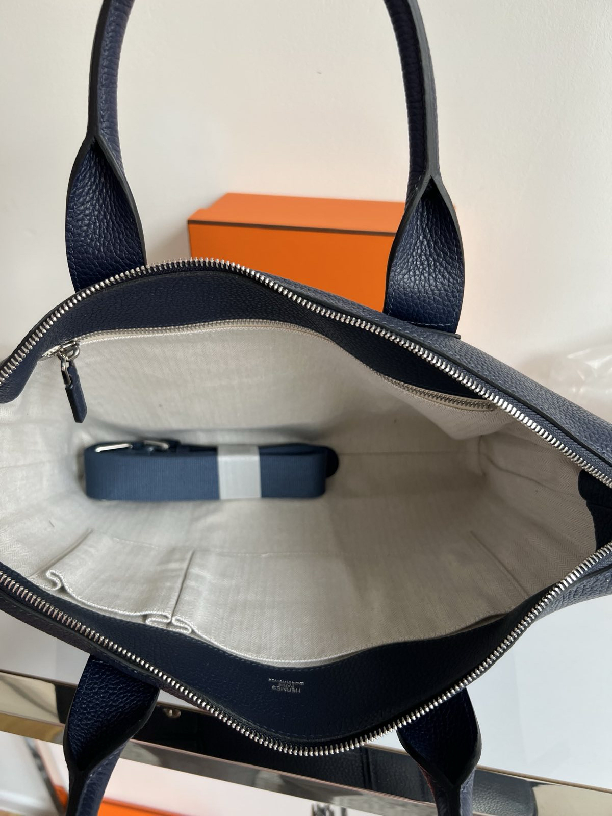 МУЖСКОЙ ПОРТФЕЛЬ HERMES детальное фото