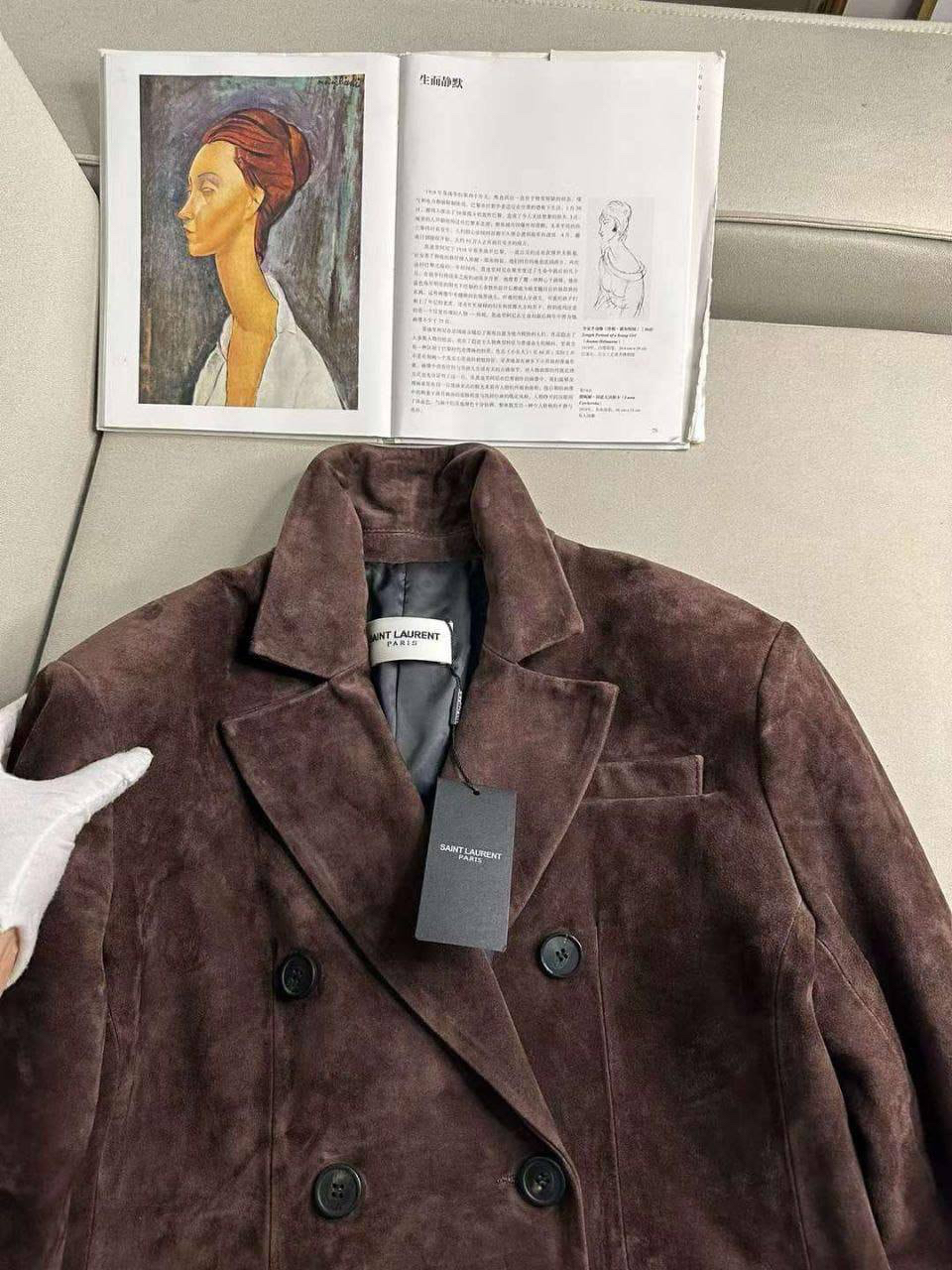 ПИДЖАК SAINT LAURENT детальное фото