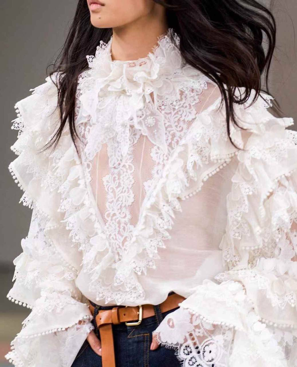 БЛУЗКА ZIMMERMANN детальное фото