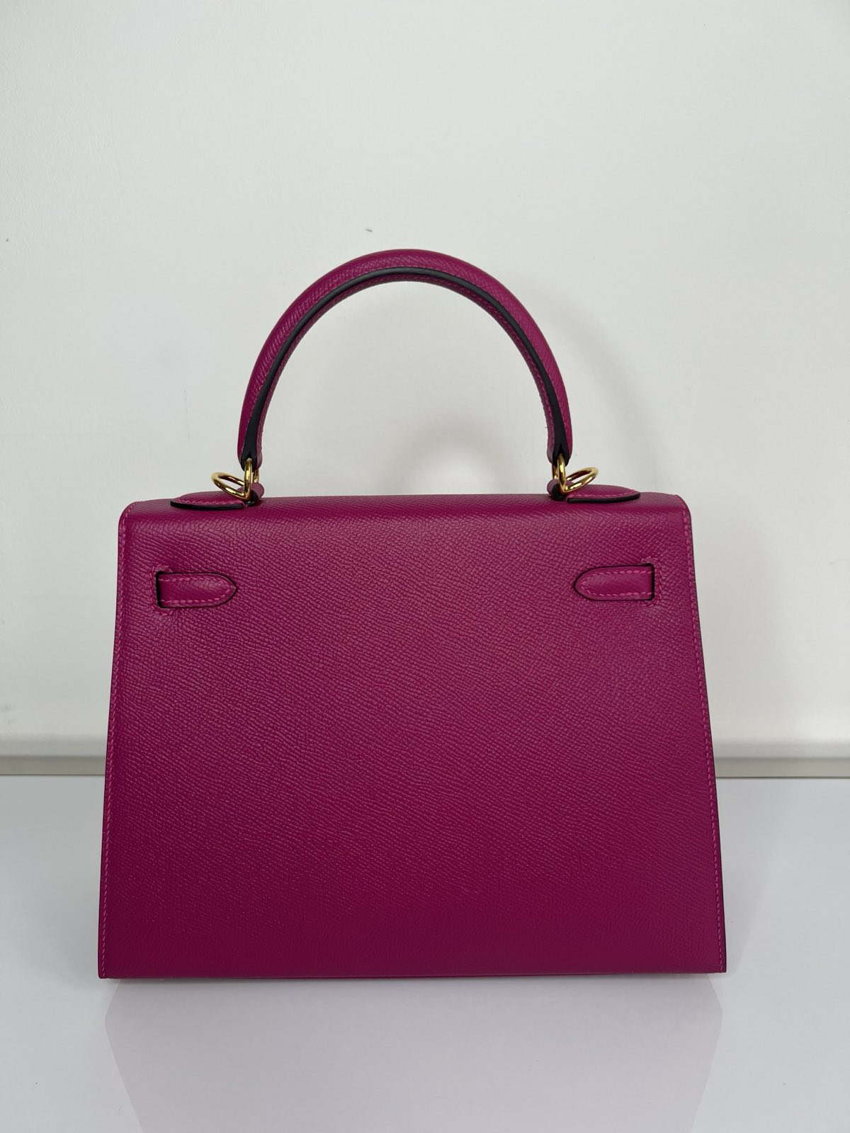 СУМКА HERMES KELLY 25 ручная работа детальное фото