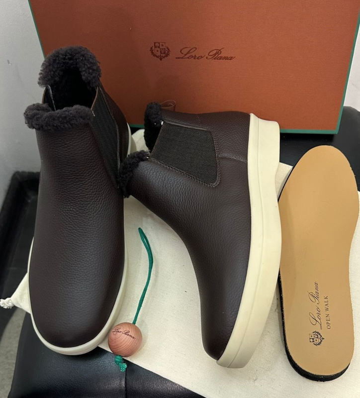 МУЖСКИЕ БОТИНКИ LORO PIANA фото
