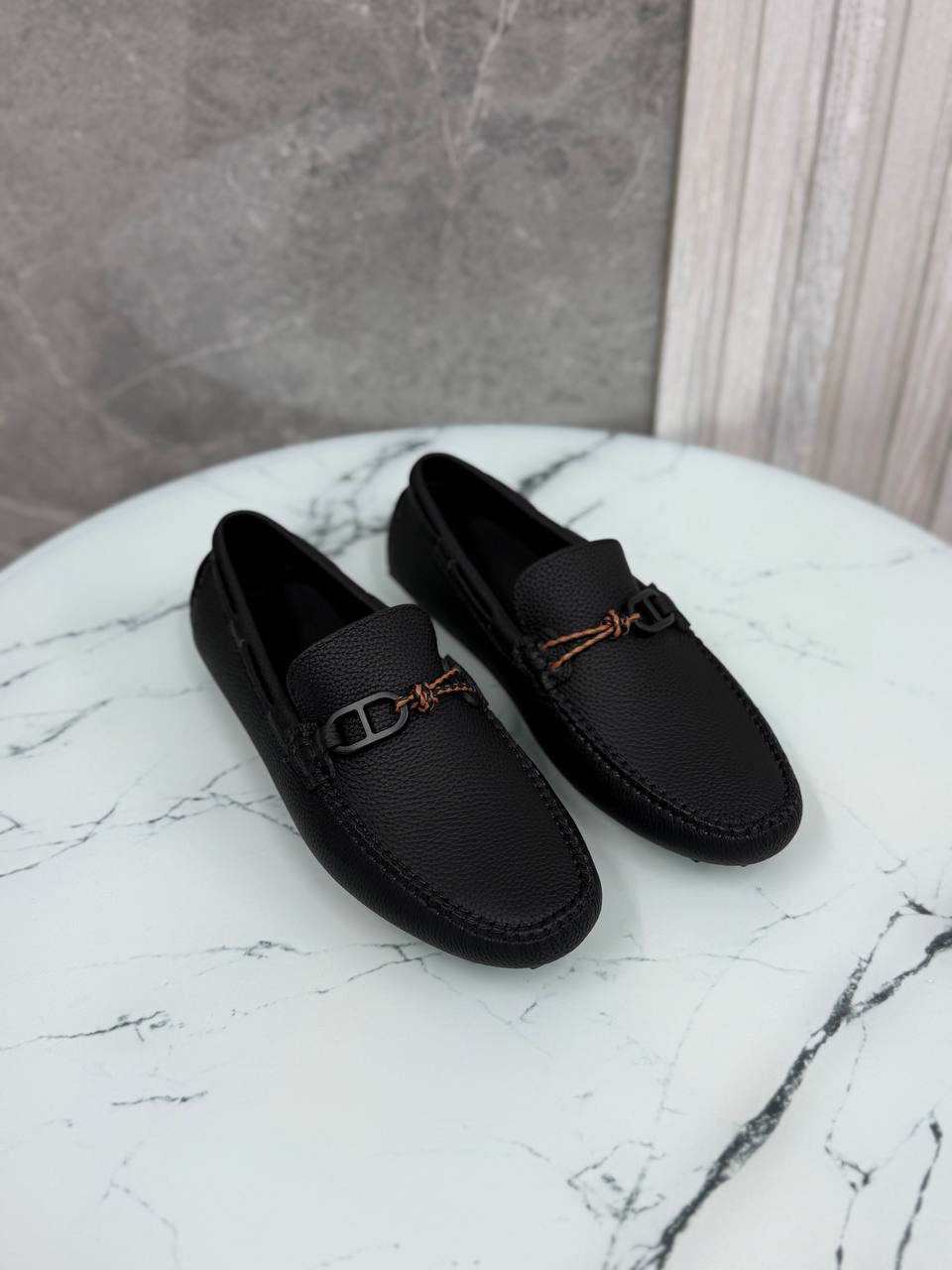 МУЖСКИЕ МОКАСИНЫ HERMES детальное фото