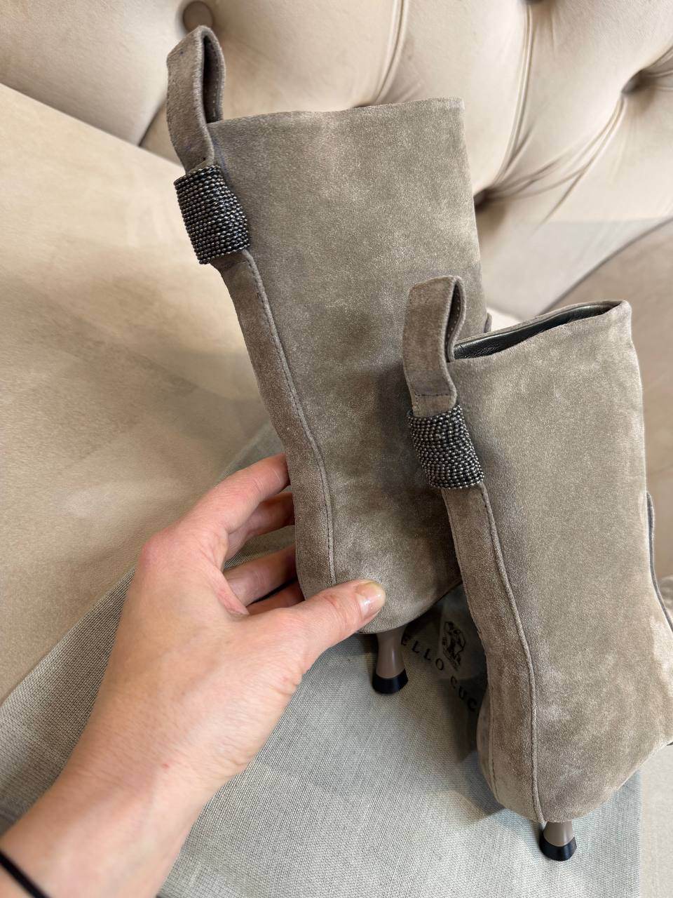 БОТИЛЬОНЫ BRUNELLO CUCINELLI детальное фото