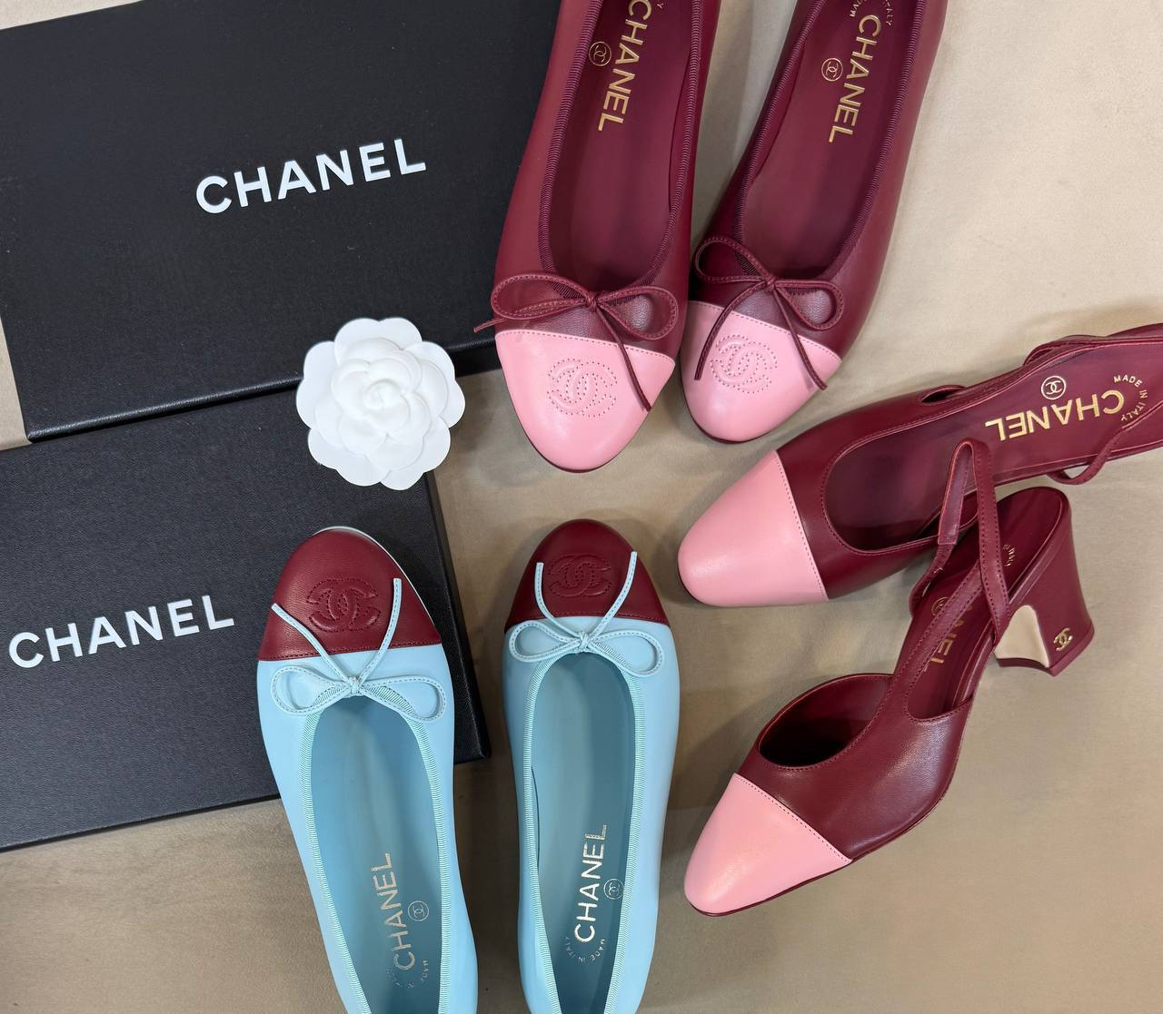 БАЛЕТКИ CHANEL детальное фото