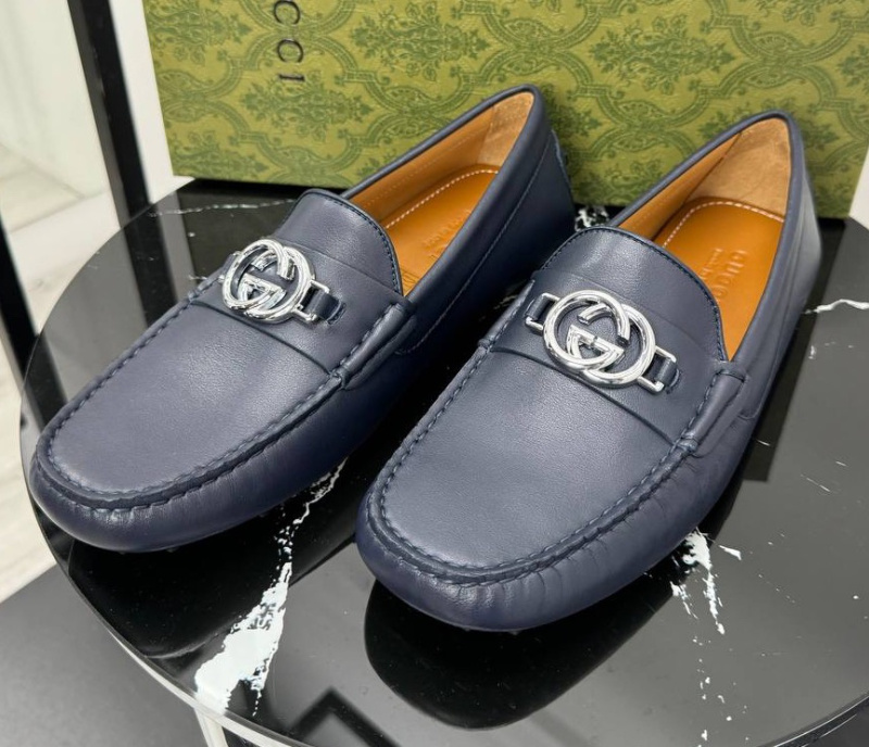 МУЖСКИЕ МОКАСИНЫ GUCCI фото