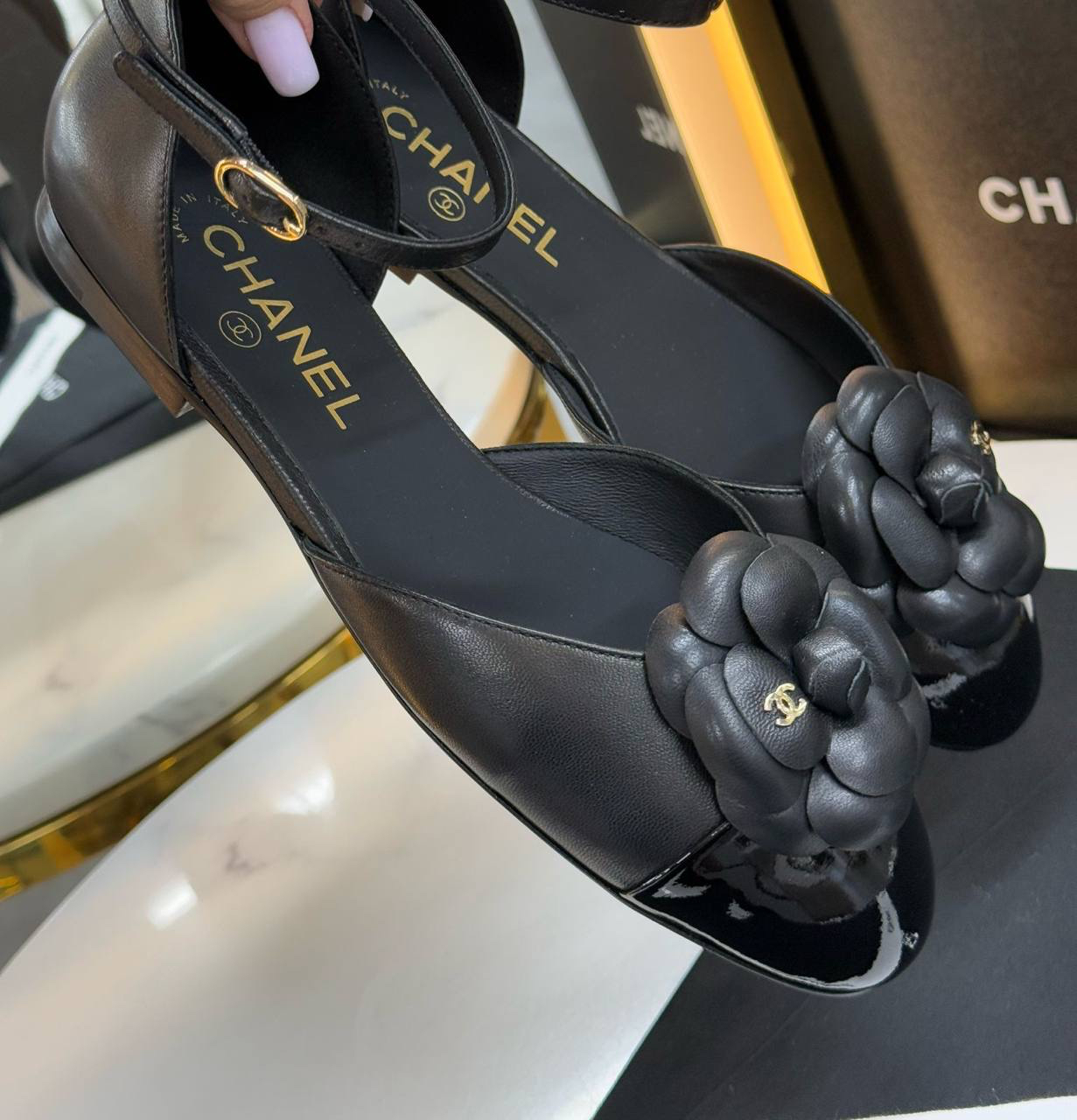 БАЛЕТКИ CHANEL детальное фото