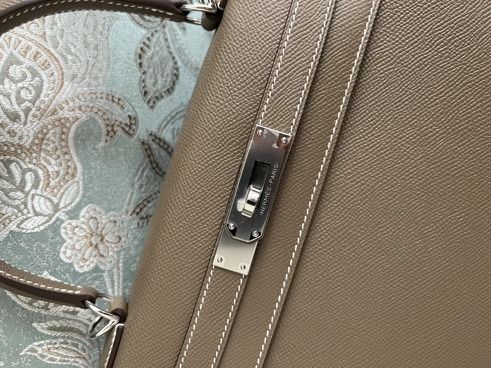 СУМКА HERMES KELLY 28 ручная работа детальное фото