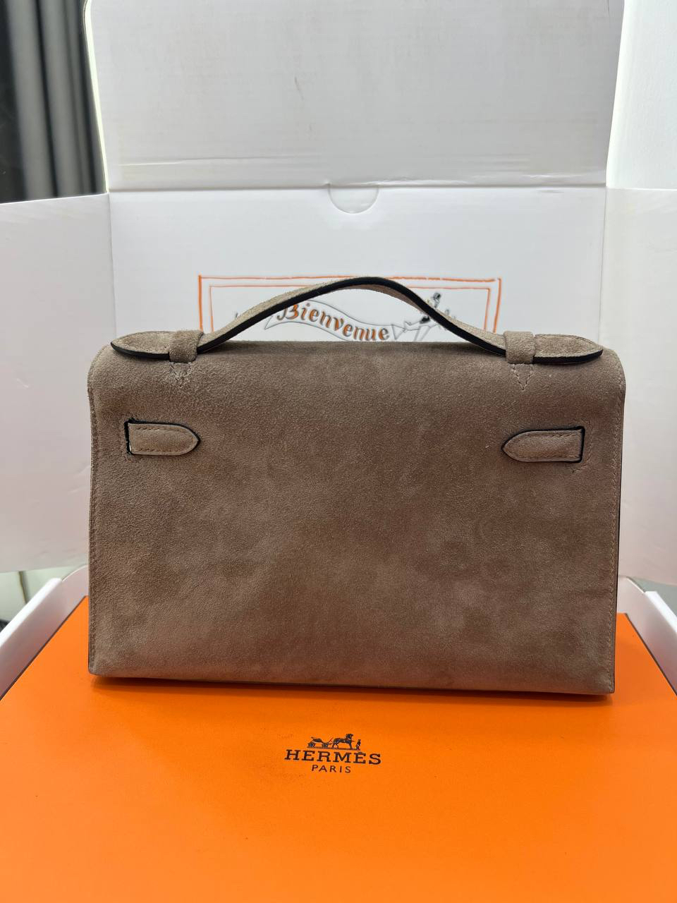 СУМКА HERMES KELLY POCHETTE детальное фото