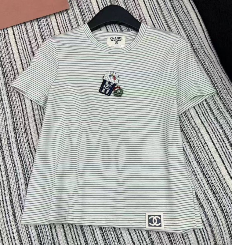 ФУТБОЛКА CHANEL фото