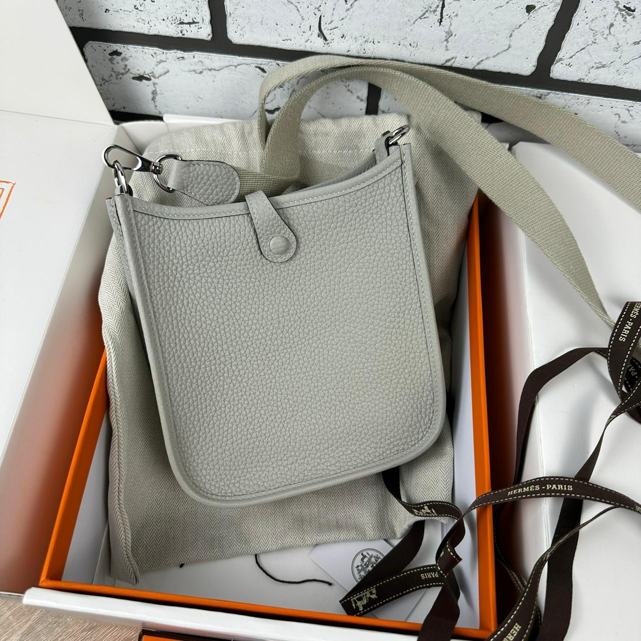 СУМКА HERMES EVELYNE MINI детальное фото