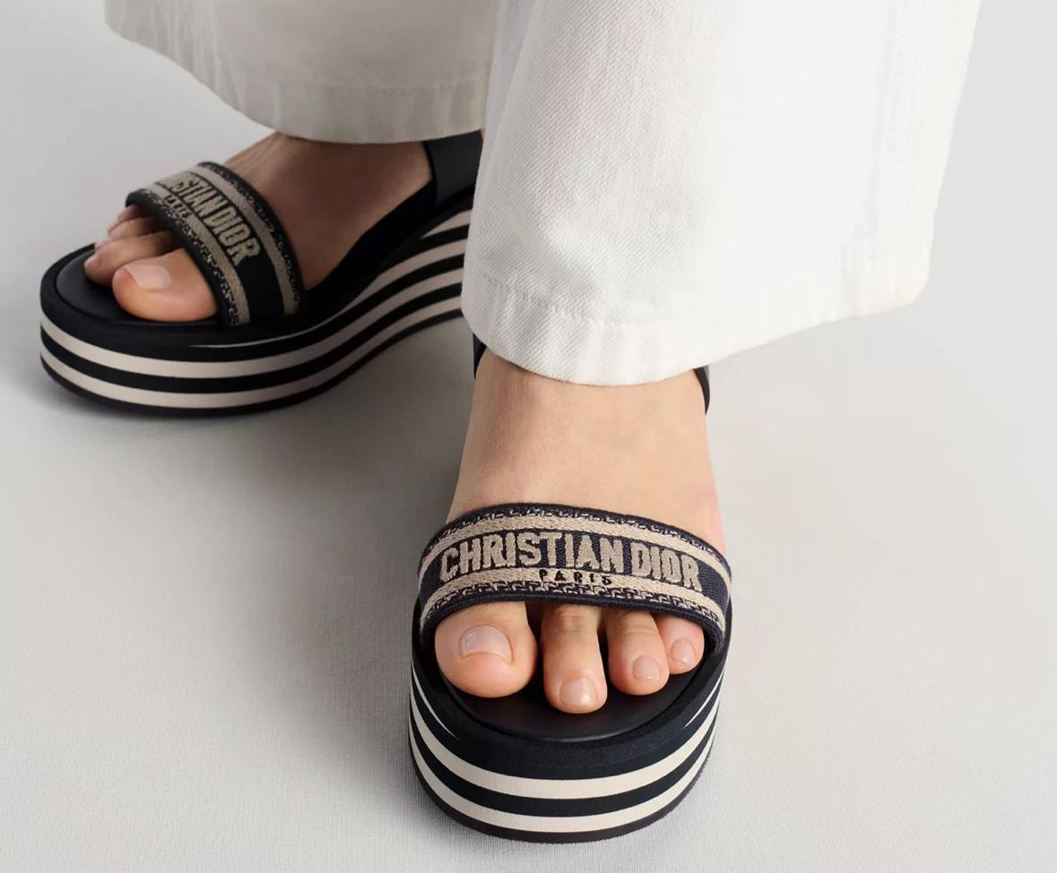 БОСОНОЖКИ CHRISTIAN DIOR детальное фото