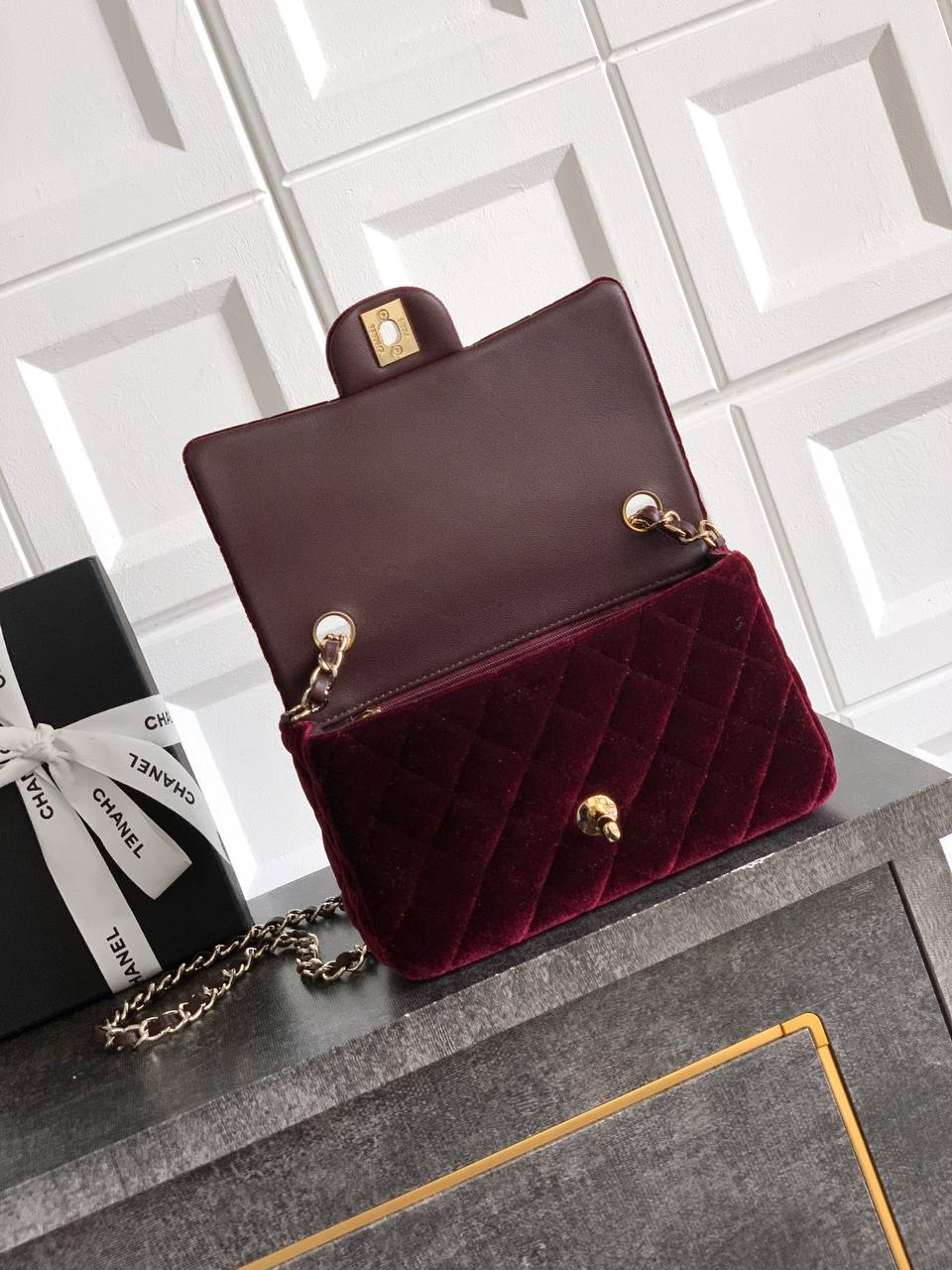 СУМКА CHANEL 2.55 детальное фото