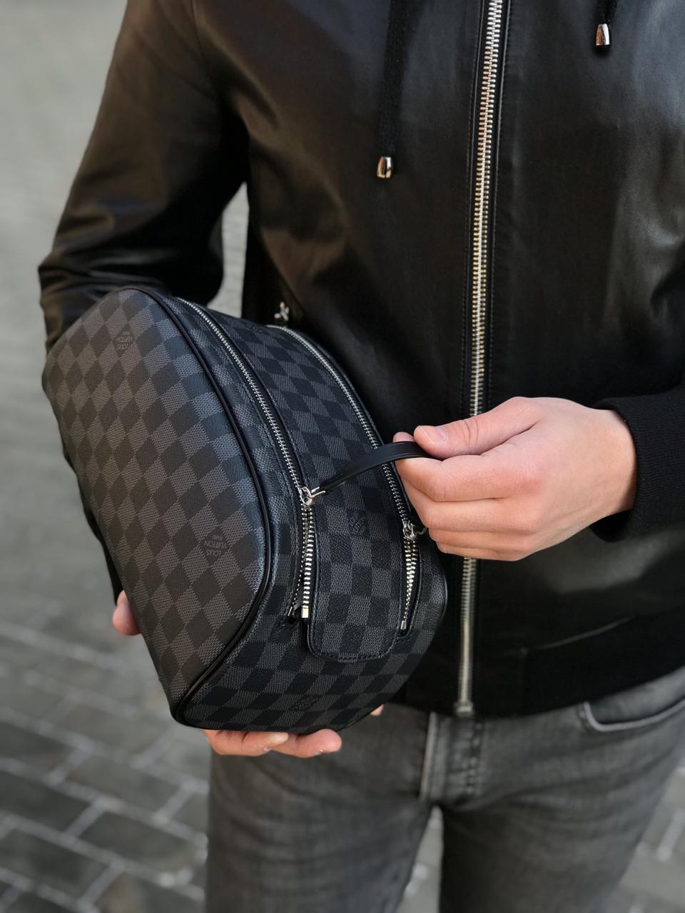МУЖСКОЙ НЕСЕССЕР КОСМЕТИЧКА LOUIS VUITTON KING SIZE детальное фото