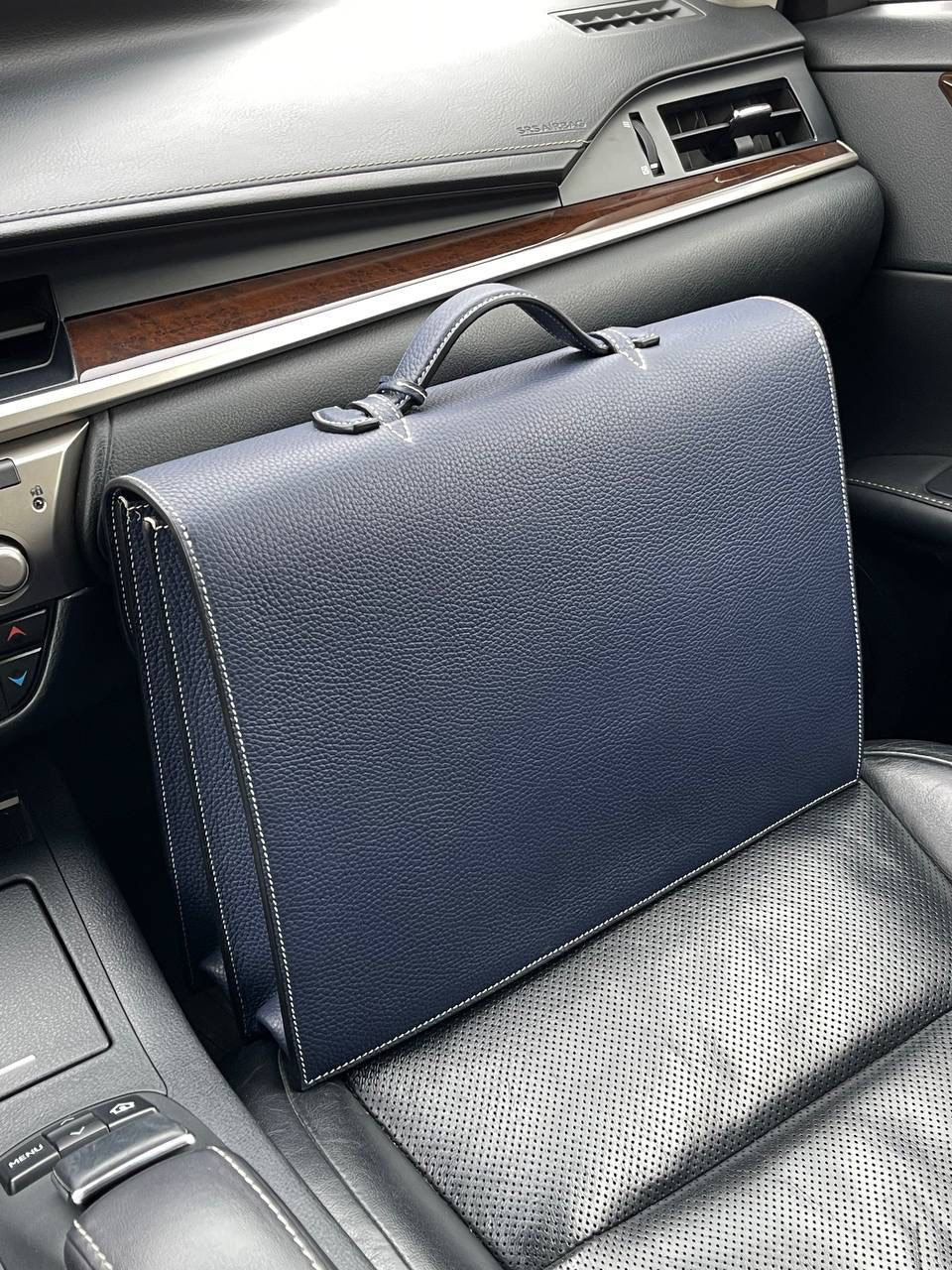 МУЖСКОЙ ПОРТФЕЛЬ HERMES детальное фото