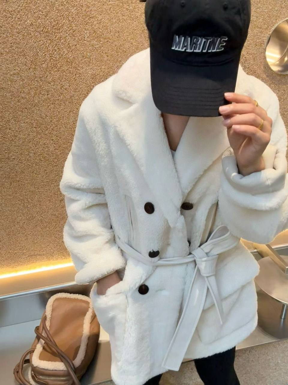 ДУБЛЕНКА MIU MIU детальное фото