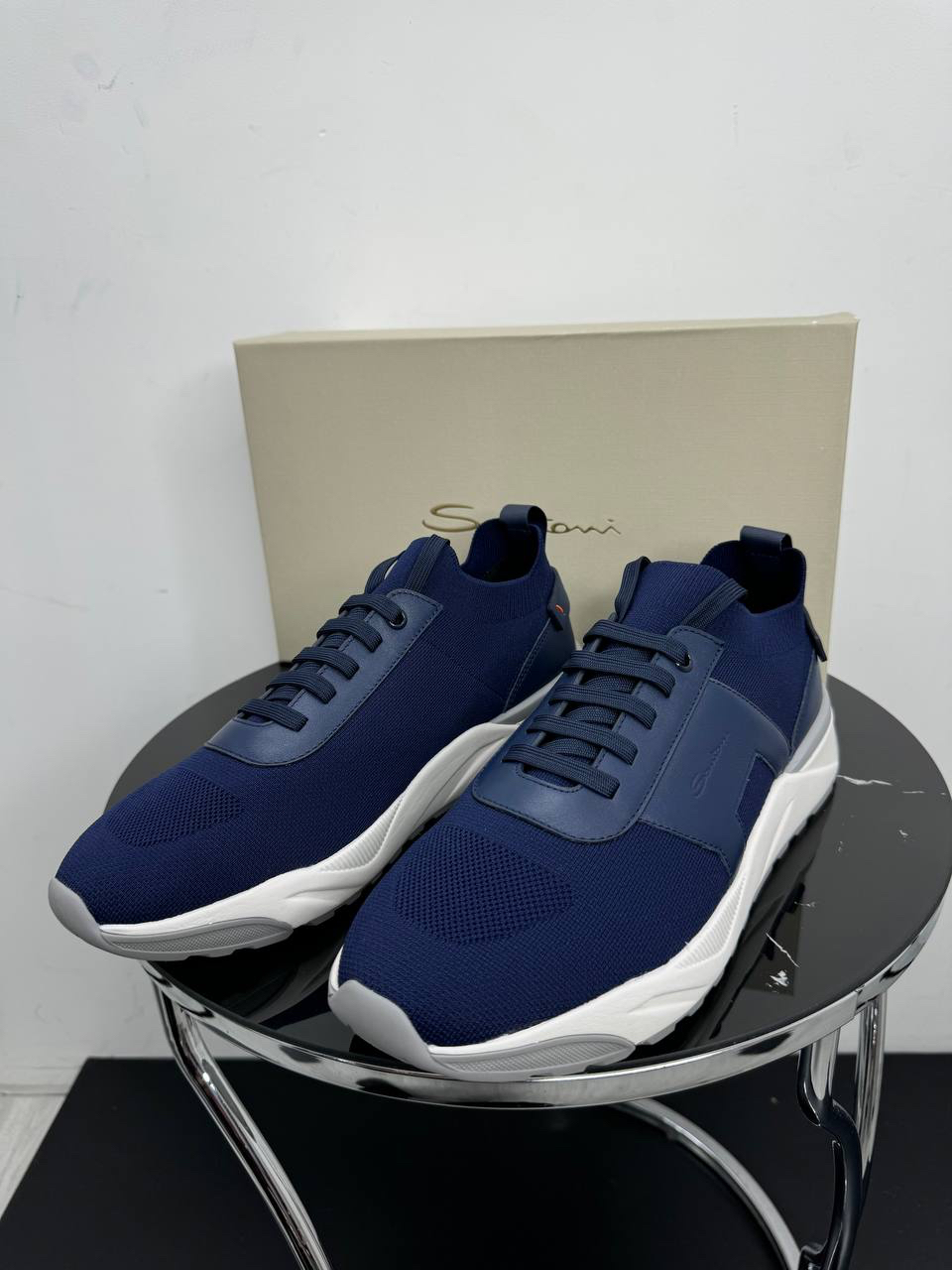 МУЖСКИЕ КРОССОВКИ SANTONI детальное фото