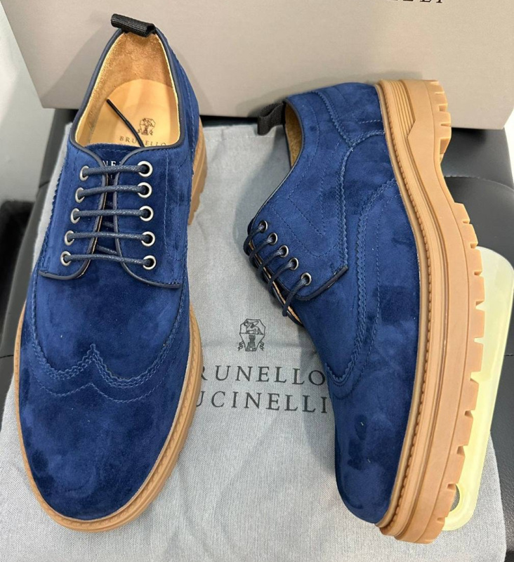 МУЖСКИЕ БОТИНКИ BRUNELLO CUCINELLI фото