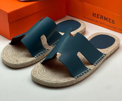 МУЖСКИЕ ШЛЕПКИ HERMES фото