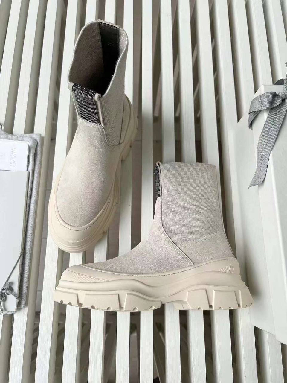 БОТИНКИ BRUNELLO CUCINELLI детальное фото