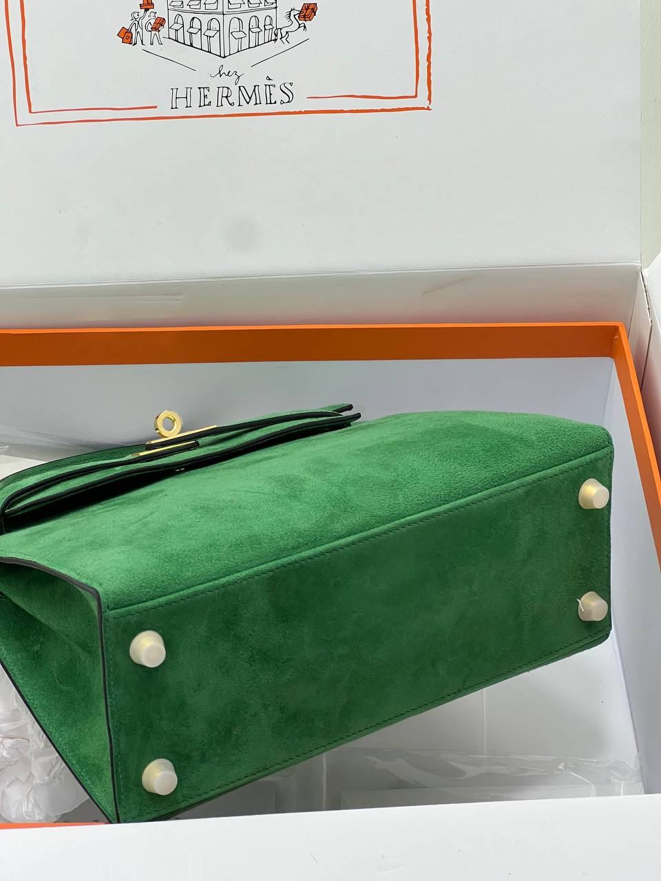 СУМКА HERMES KELLY 25 детальное фото