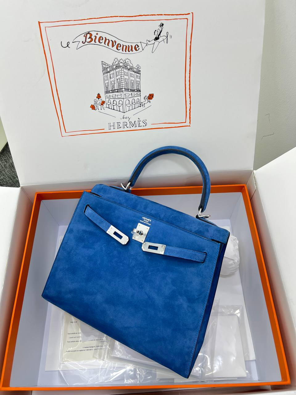 СУМКА HERMES KELLY 25 детальное фото
