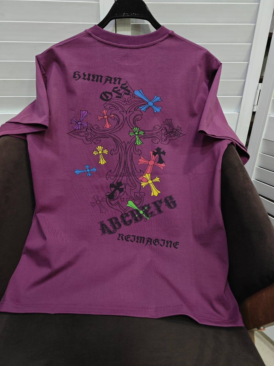 ФУТБОЛКА CHROME HEARTS детальное фото