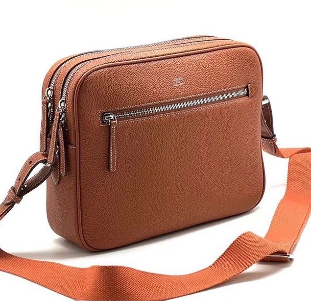 МУЖСКАЯ СУМКА МЕССЕНДЖЕР HERMES фото