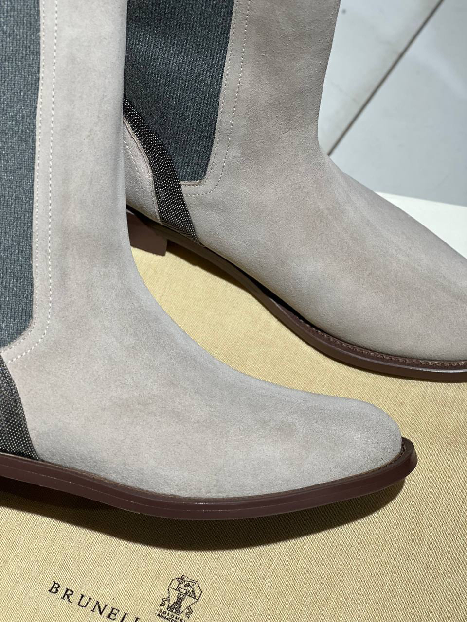 БОТИНКИ BRUNELLO CUCINELLI детальное фото