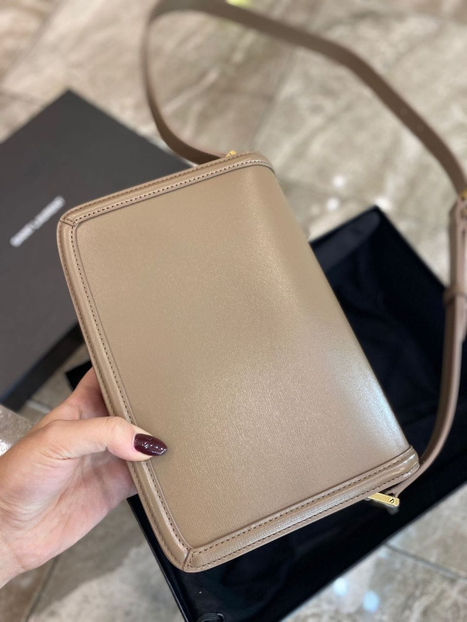 СУМКА SAINT LAURENT SOLFERINO детальное фото