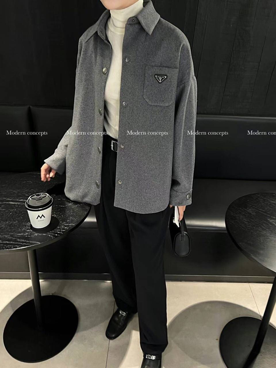 РУБАШКА PRADA детальное фото