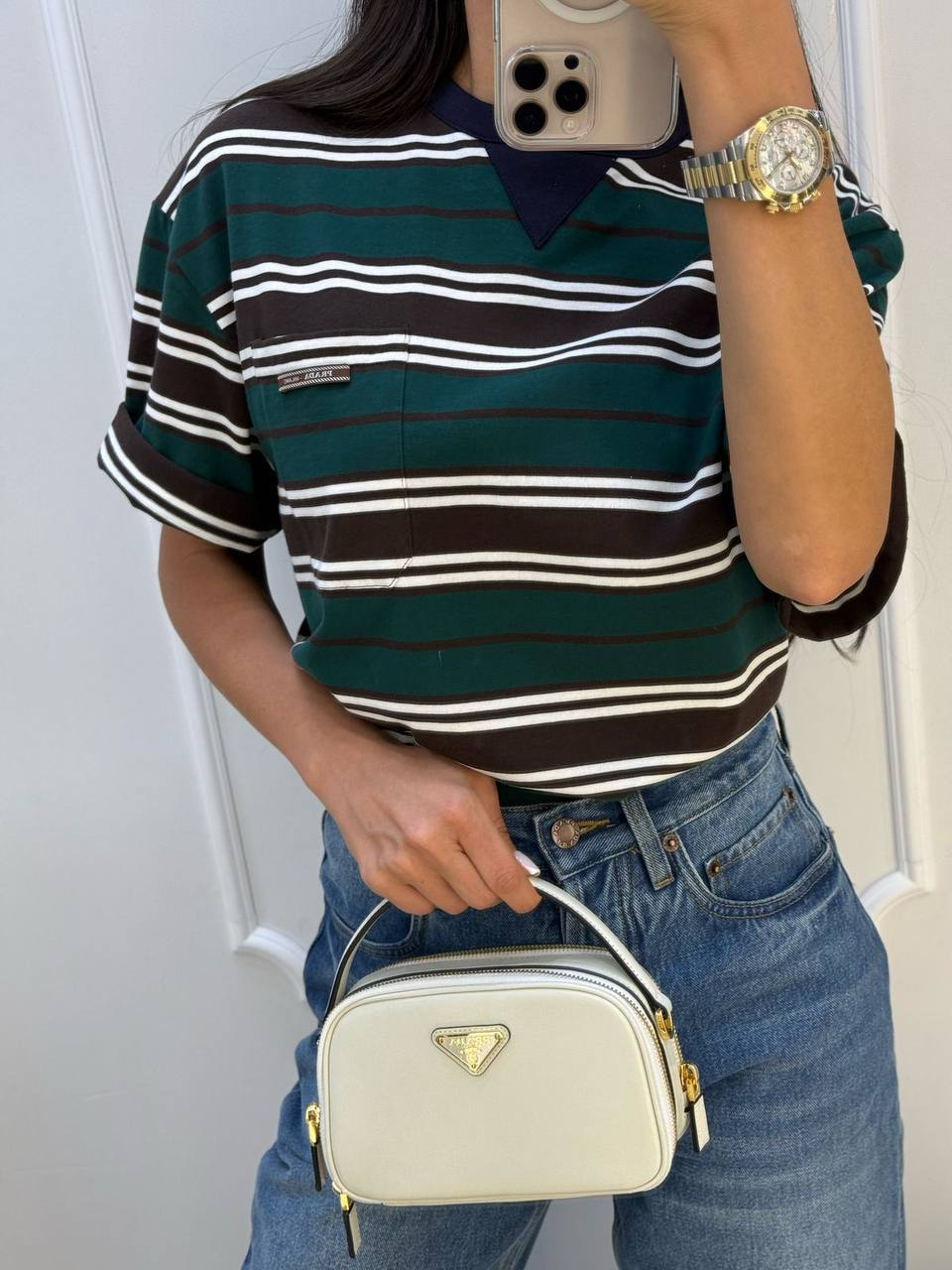 ФУТБОЛКА PRADA детальное фото