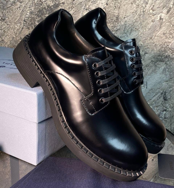 МУЖСКИЕ ТУФЛИ PRADA в интернет магазине Люкс Мск МУЖСКИЕ ТУФЛИ PRADA фото