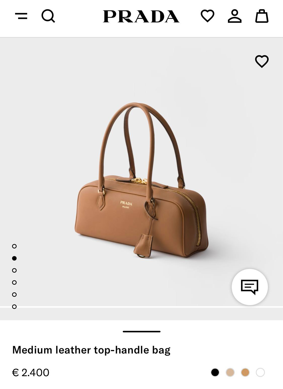 СУМКА PRADA детальное фото